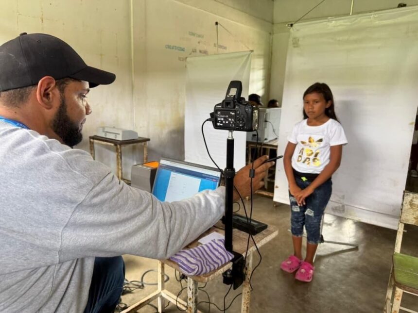 Gobernación y Saime inician jornada de cedulación en zona de Influencia del Esequibo
