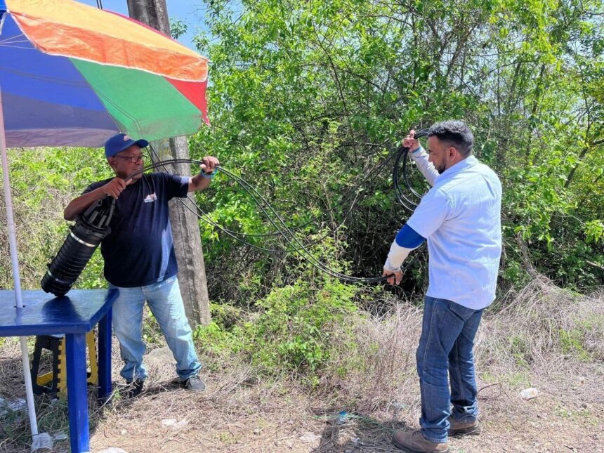 Fibra óptica avanza en Chirimena con despliegue de 17 kilómetros de red