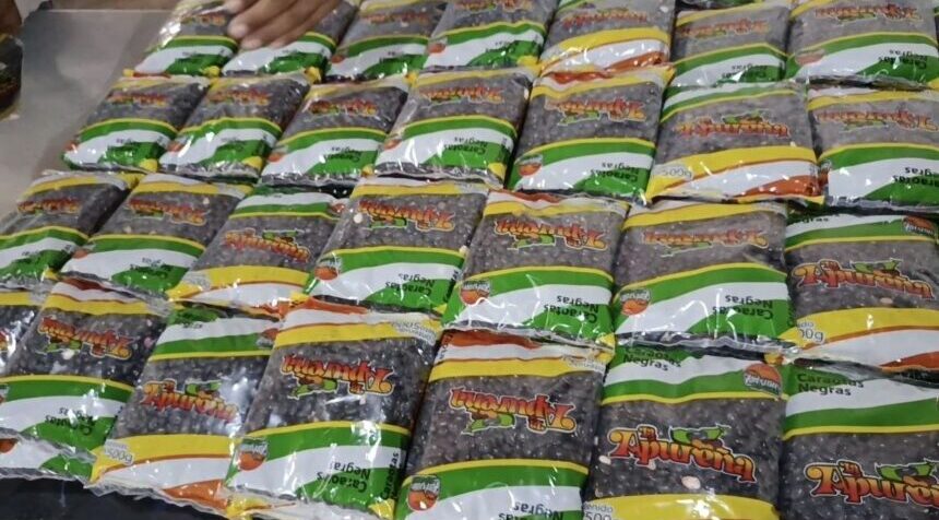 Apure industrializa 300 mil kilos de leguminosas