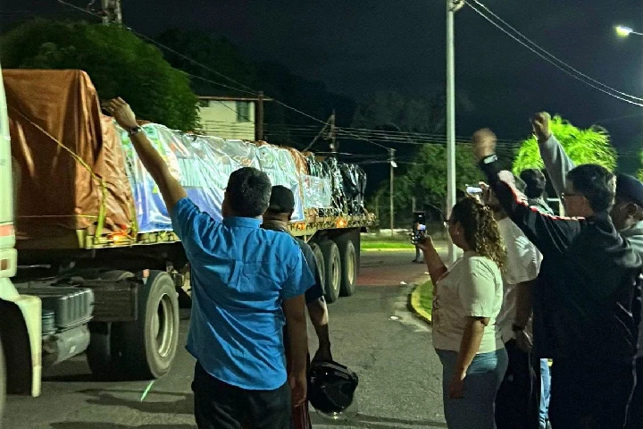 Amazonas envía 50 toneladas de alimentos para ayuda humanitaria