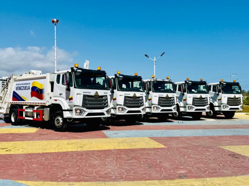 Se incorporaron 5 unidades compactadoras para la gestión de residuos en Sucre