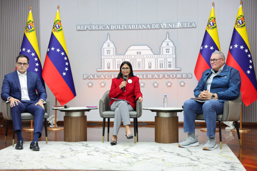 Presidenta (E) Delcy Rodríguez inauguró Congreso Mundial Retailers 2026
