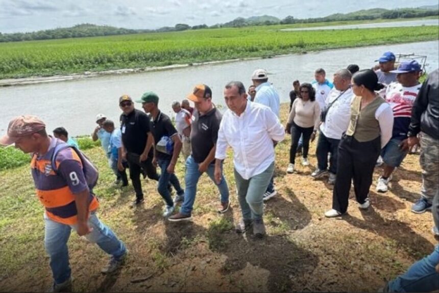 Gobernador Galíndez pide mantenimiento a presa Pao-La Balsa por sedimentación