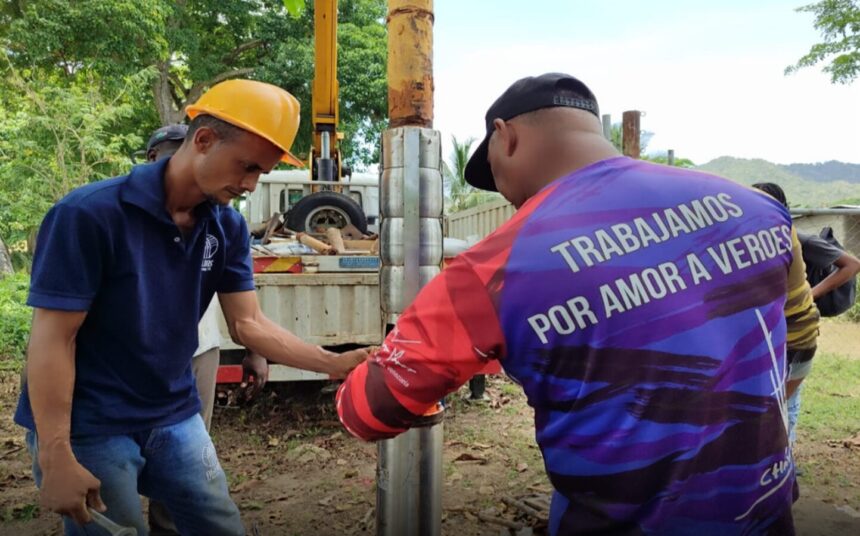 Hidroven reactiva pozo profundo en municipio Veroes del estado de Yaracuy
