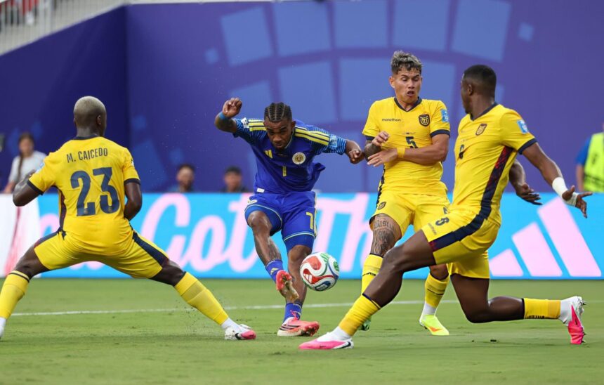 Ecuador empató 0-0 con Curazao en la Copa Mundial de Fútbol
