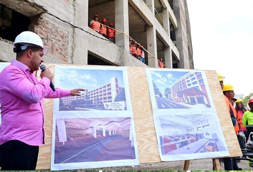 Construyen Complejo Universitario La Guaira