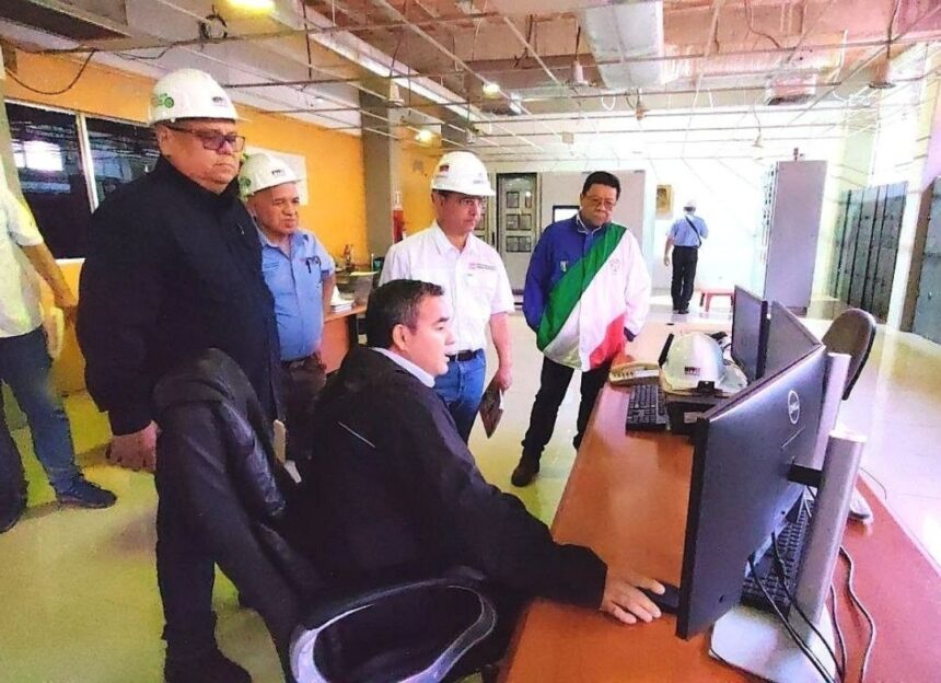 Ministro Rolando Alcalá inspeccionó instalaciones eléctricas en Barinas