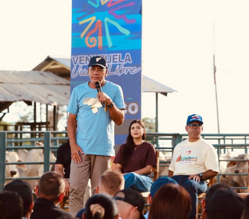 Presidente AN Jorge Rodríguez se reúne con comuneros campesinos del municipio Julián Mellado de Guárico