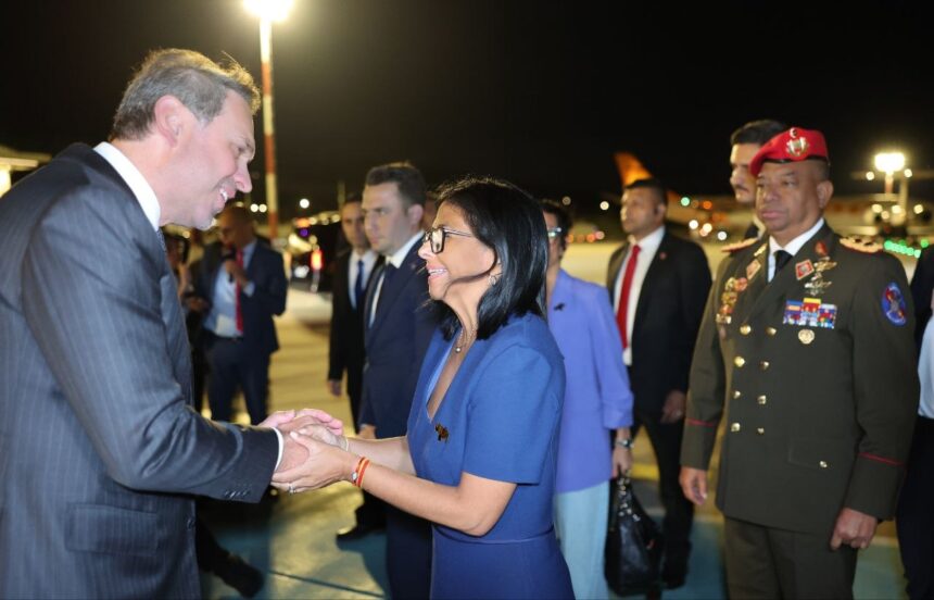 Presidenta (E) Delcy Rodríguez prosigue agenda internacional con visita a Türkiye