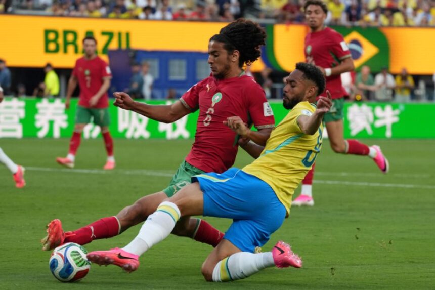 Brasil y Marruecos debutan con empate 1-1 en su debut en el Mundial