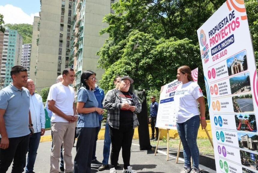 ​Presidenta encargada destaca aporte de los modelos comunales al desarrollo económico nacional