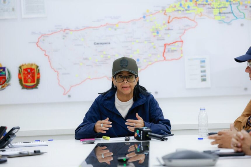 Presidenta encargada garantiza refugios temporales y atención integral a familias afectadas