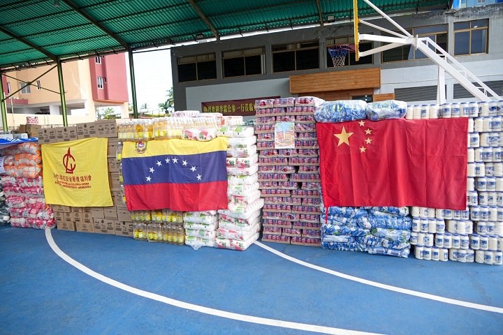 Comunidad china de Anzoátegui reúne más de 100 toneladas de ayuda para afectados