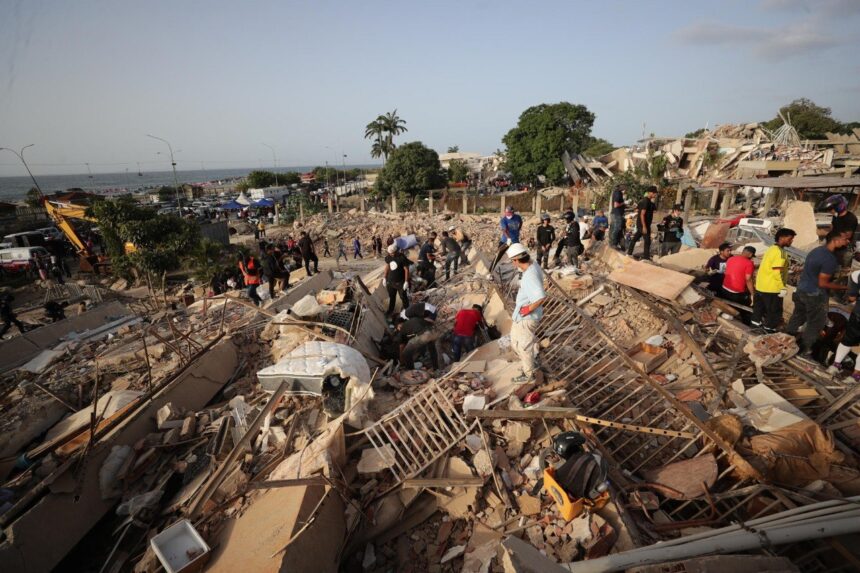 ONU instala hospitales de campaña en La Guaira tras terremotos en Venezuela