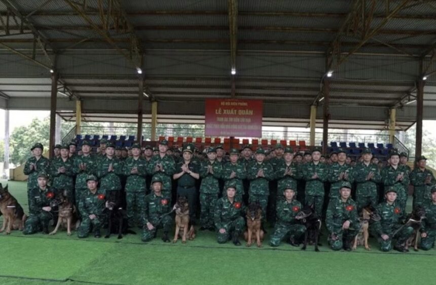 Contingente de 82 especialistas de Vietnam arriba a Venezuela para reforzar labores de búsqueda y rescate