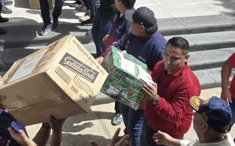 ‎Rumbo a Caracas cargamentos de asistencia humanitaria desde Maracaibo 