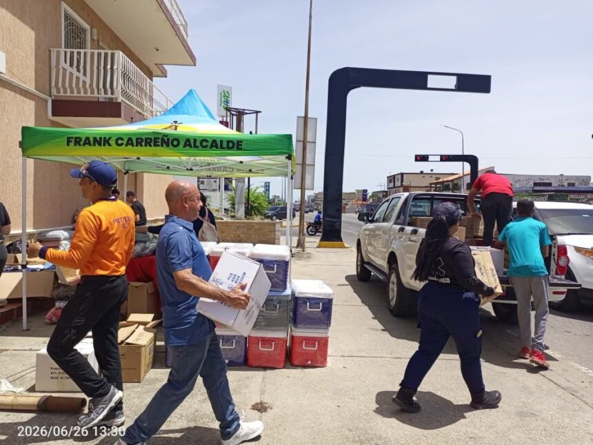 Municipio Cabimas activa centros de acopio y despacha ayuda humanitaria a Caracas y La Guaira