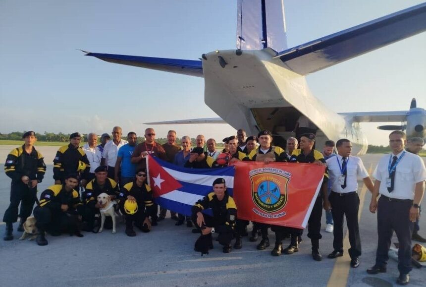 Cuba envía brigada de salvamento y rescate a Venezuela tras terremotos