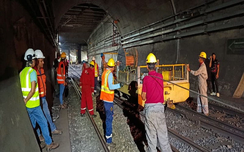 Mantenimiento mayor culmina con éxito en el sistema ferroviario