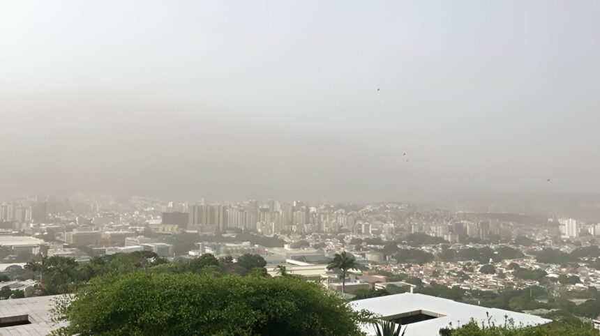 Inameh reporta presencia de polvo del Sahara en regiones Oriental y Central de Venezuela
