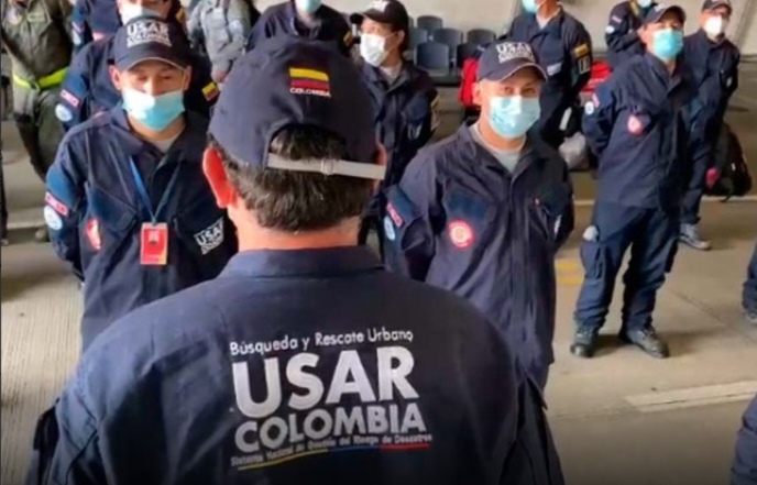 Presidenta encargada agradece respaldo de mandatario colombiano tras el sismo