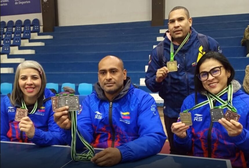 Venezuela suma seis medallas en el World Para Future de Buenos Aires