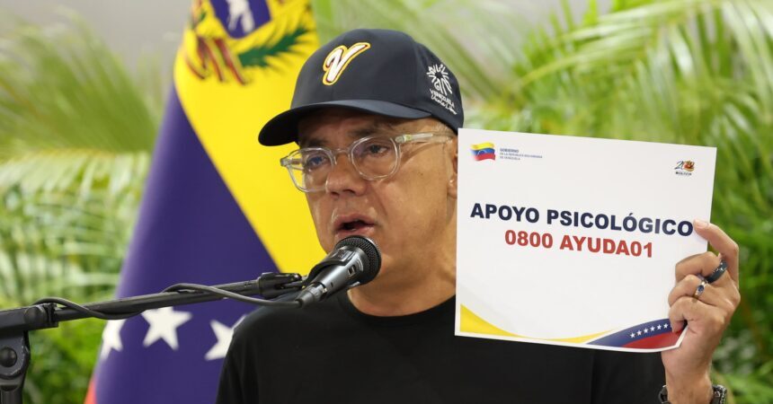 Gobierno Bolivariano activa línea 0800-AYUDA-01 para brindar apoyo psicológico a la población afectada