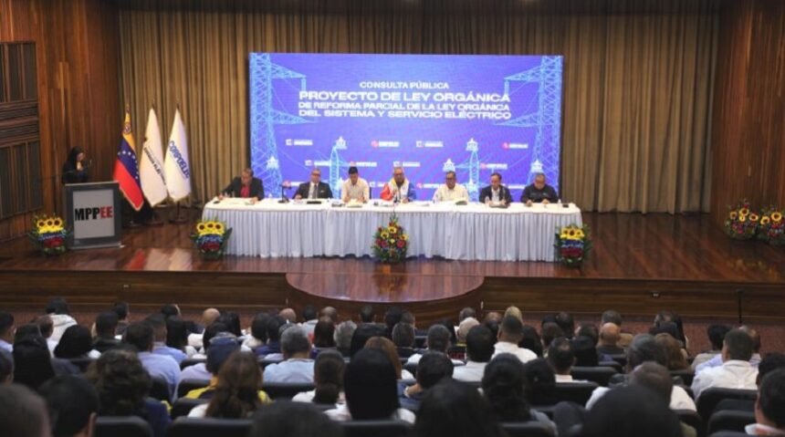 Began public consultation on the Partial Reform of the Organic Law of the Electric System and Service