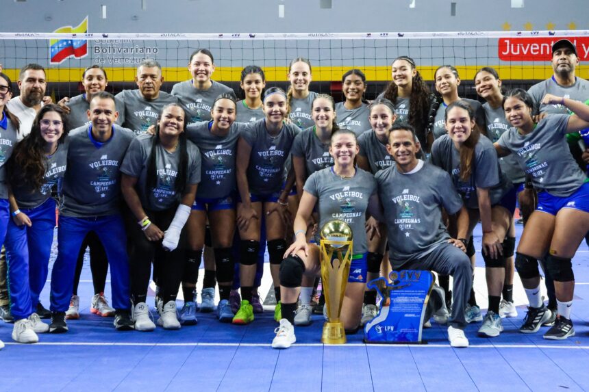 Guácharas de Monagas campeonas de la Liga Profesional de Voleibol Femenino