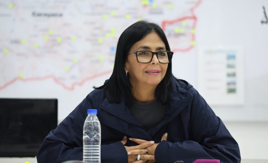 Presidenta (E) Delcy Rodríguez agradece apoyo y solidaridad de China y México