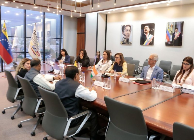 Venezuela e India avanzan en acuerdos de transporte y conectividad