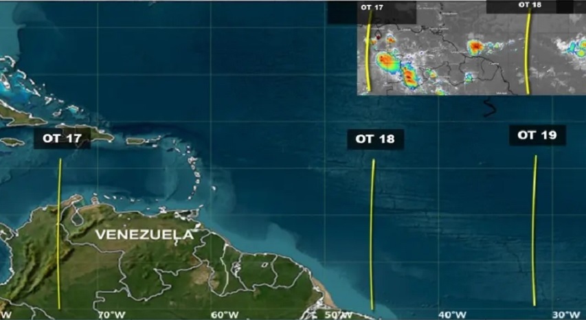 Onda Tropical 18 llegará al país este martes 23 de junio