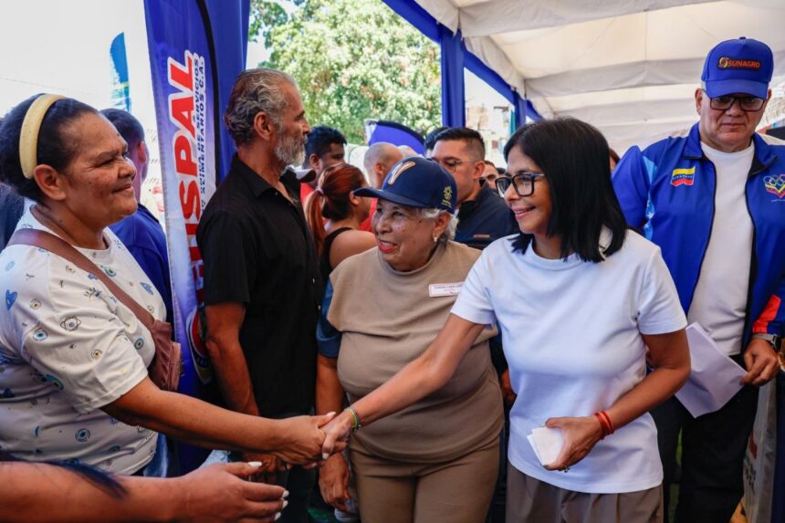 Presidenta (E) Delcy Rodríguez convoca a participar en la Consulta Popular del 12 de julio
