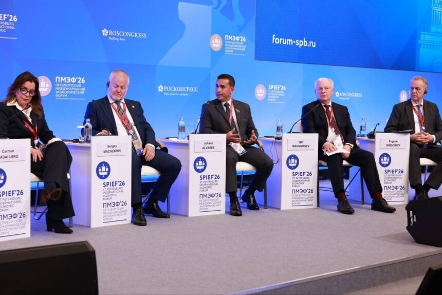 Venezuela proyecta sectores estratégicos hacia mercados internacionales en San Petersburgo