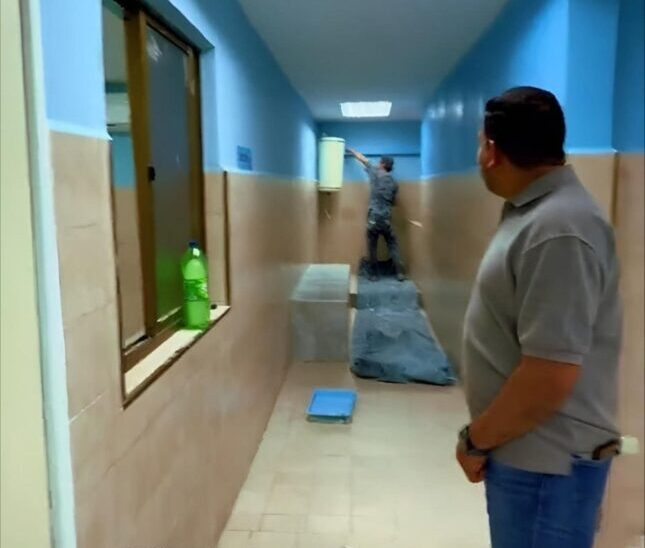 Alcaldía de San Joaquín desarrolla trabajos de recuperación de la Medicatura del Centro