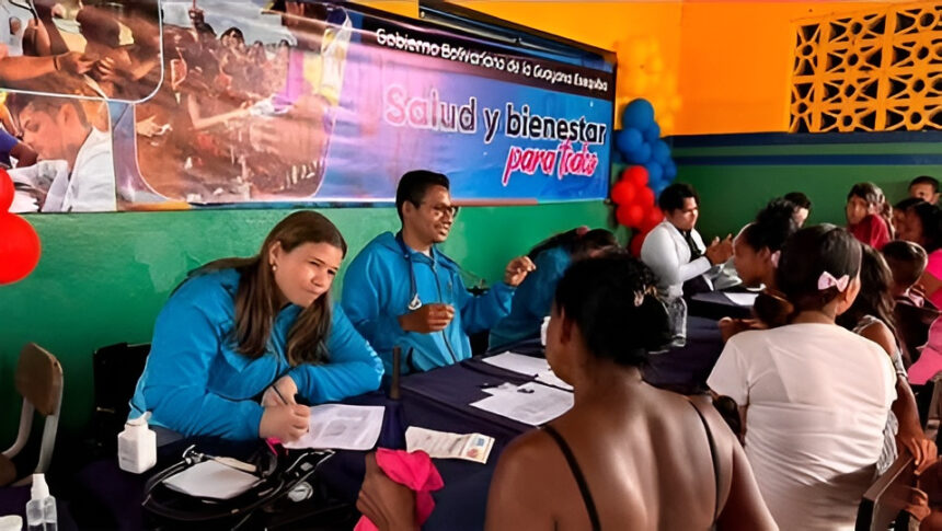 Jornada de atención integral beneficia a habitantes de la comunidad Pariche en la Guayana Esequiba