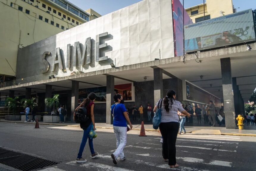 Saime anuncia suspensión temporal del servicio en oficinas de Caracas y La Guaira