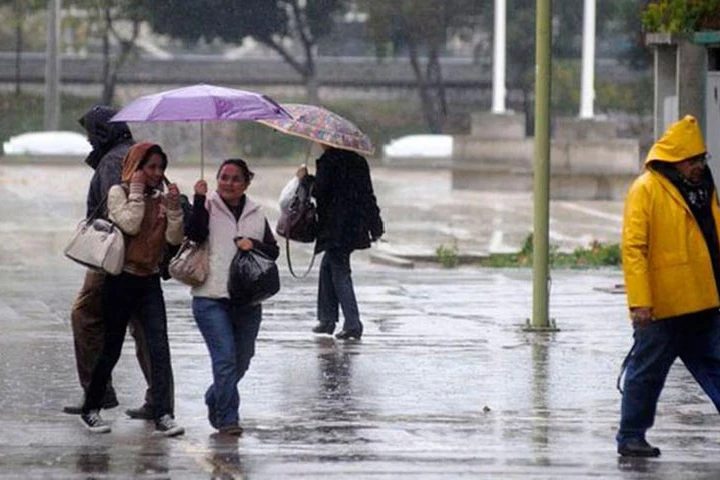 Autoridades prevén lluvias y chubascos en gran parte del país