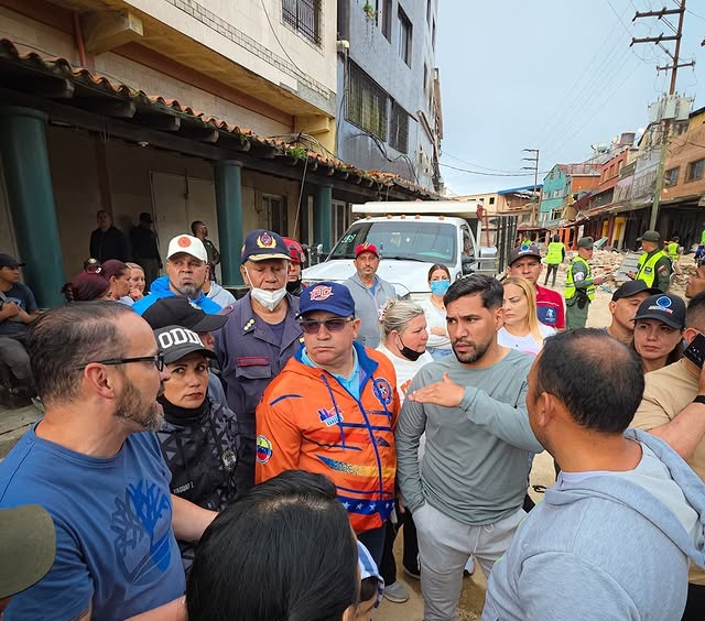 Constatan trabajos de mitigación de riesgos en La Candelaria y El Junquito