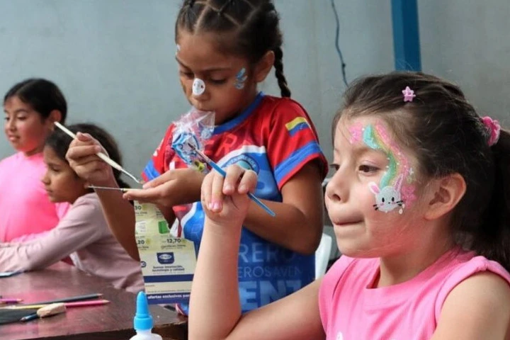Encuentro con el arte ofreció Ruta de la Esperanza en campamento Ricardo Greenidge