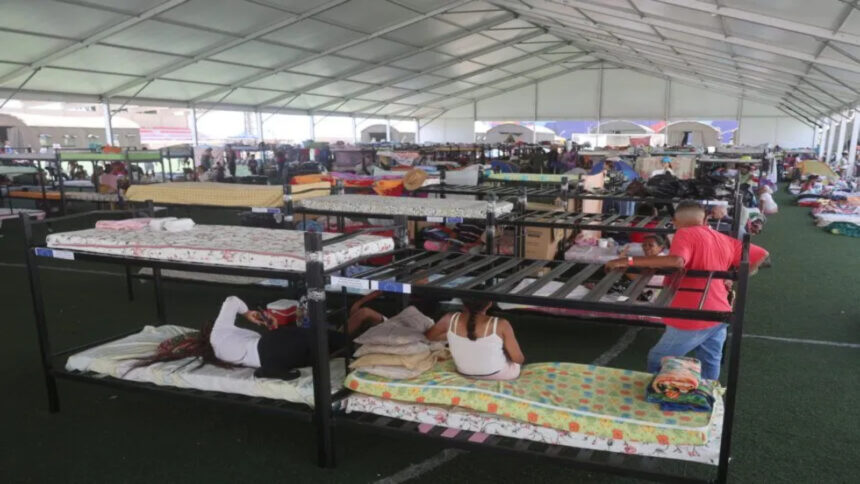 Capacidad en campamentos transitorios alcanza cifra de 18.437 personas atendidas