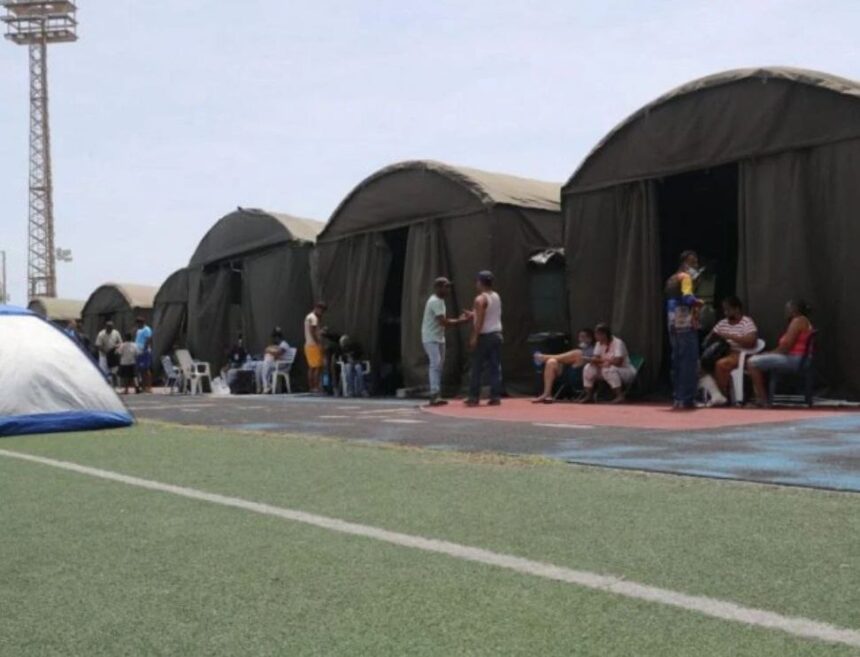 Nuevo balance oficial reportó la atención de 20 mil personas en campamentos transitorios