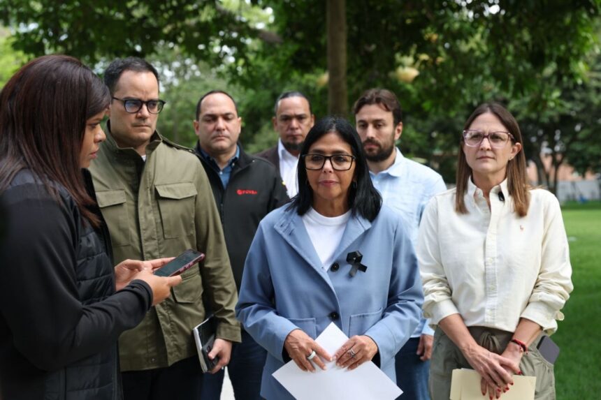 Presidenta (E) Delcy Rodríguez ofrece importantes anuncios económicos para atender emergencia por sismos