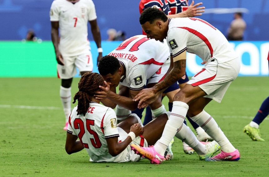 Inglaterra vence 2-1 a Noruega  y avanza a semifinales del Mundial 2026