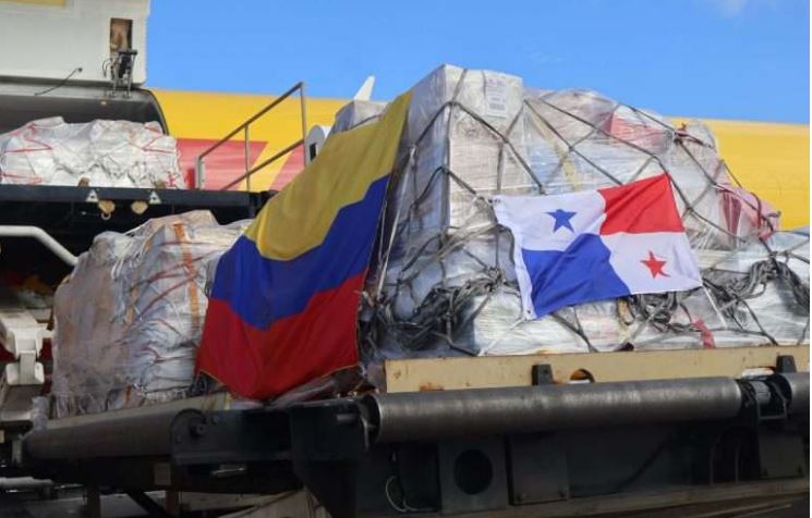 Panamá envió 22,9 toneladas de ayuda solidaria a Venezuela para los damnificados por los terremotos