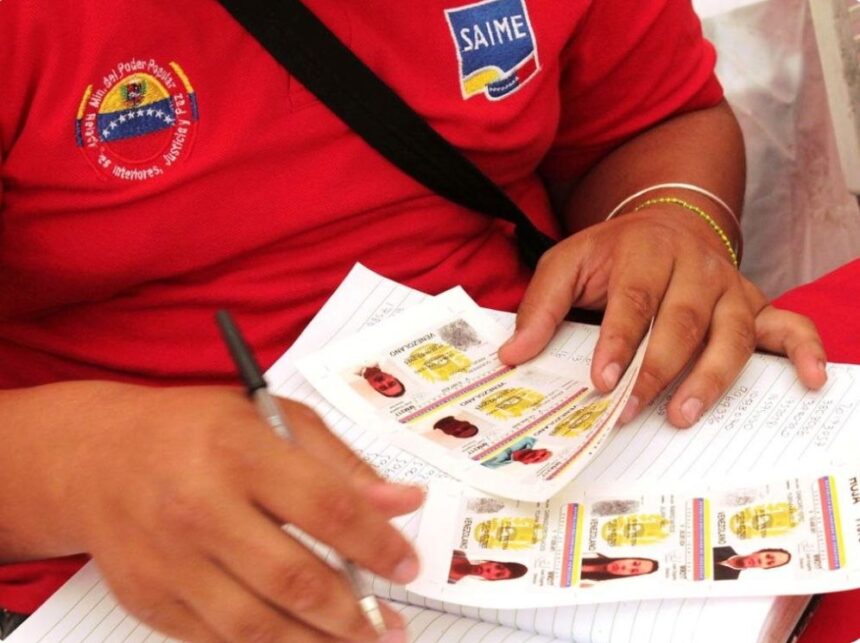 Saime activó operativo especial de cedulación en La Guaira 