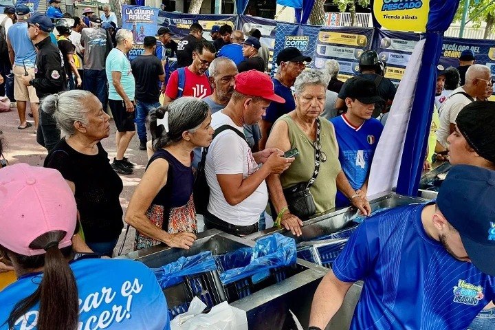 Jornada de distribución y donación de proteína pesquera fue activada en La Guaira