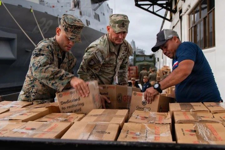Comando Sur finalizó misión de asistencia tras sismos en Venezuela