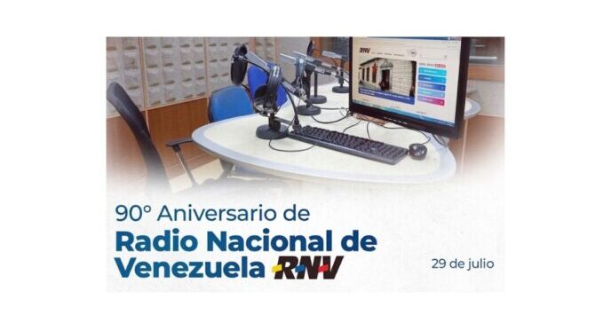 Presidenta Delcy Rodríguez celebra el 90 aniversario de Radio Nacional de Venezuela