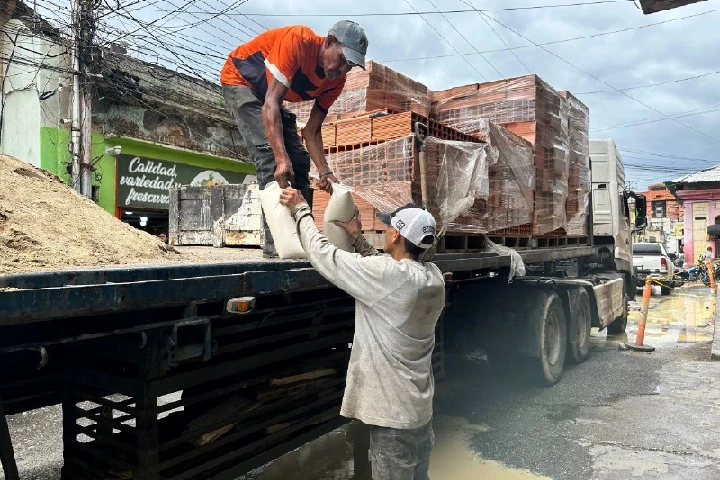 Plan Venezuela Renace avanza en la reconstrucción de edificaciones en Ribas